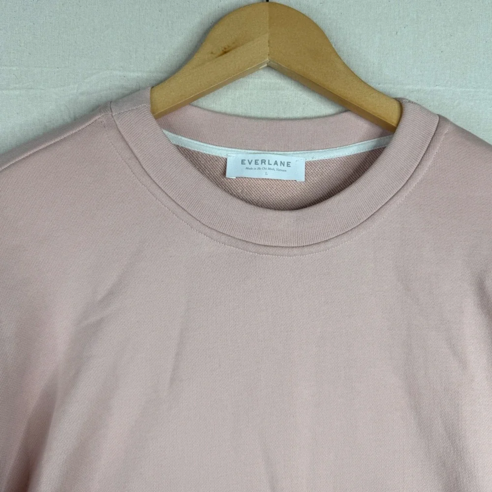 Everlane Long Sleeve Sweater Dress size Large‎ Pink - Picture 4 of 8
